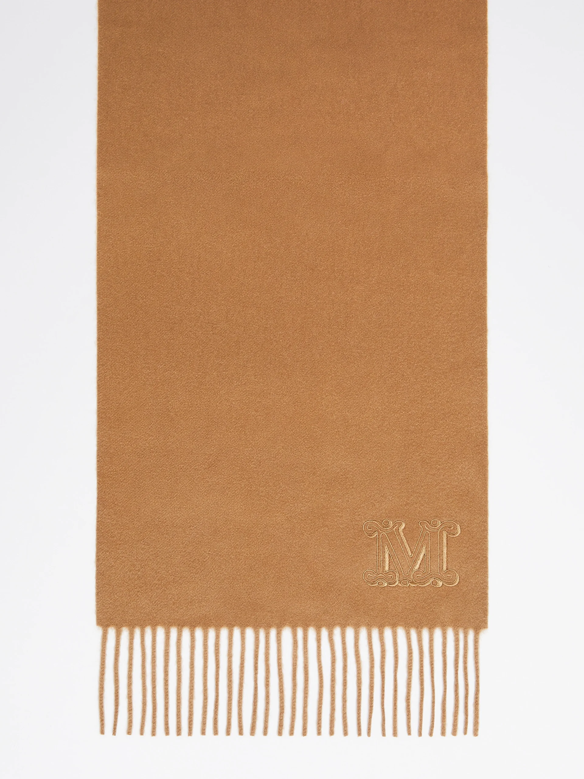 WSDALIA Monogram-embroidered cashmere stole - 1