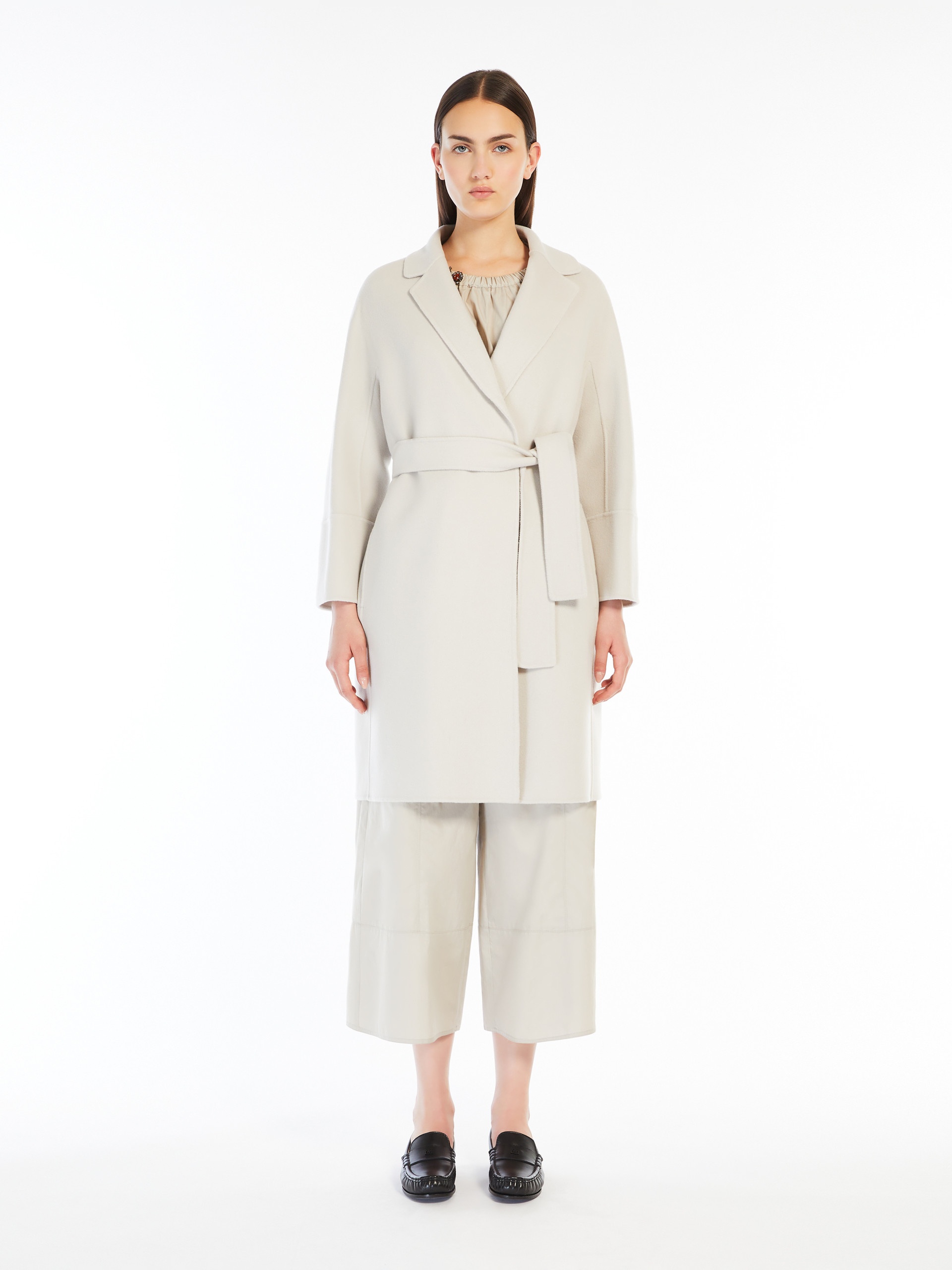 ARONA Double-faced short wool coat - 3