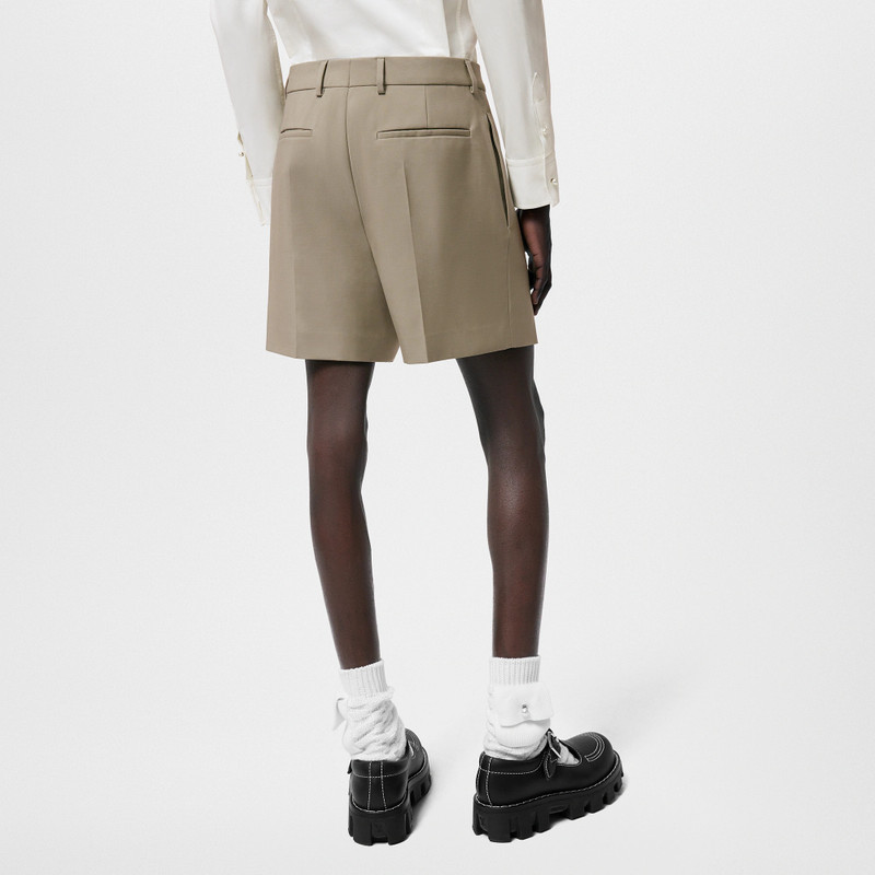 Classic Slim Wool Shorts 5