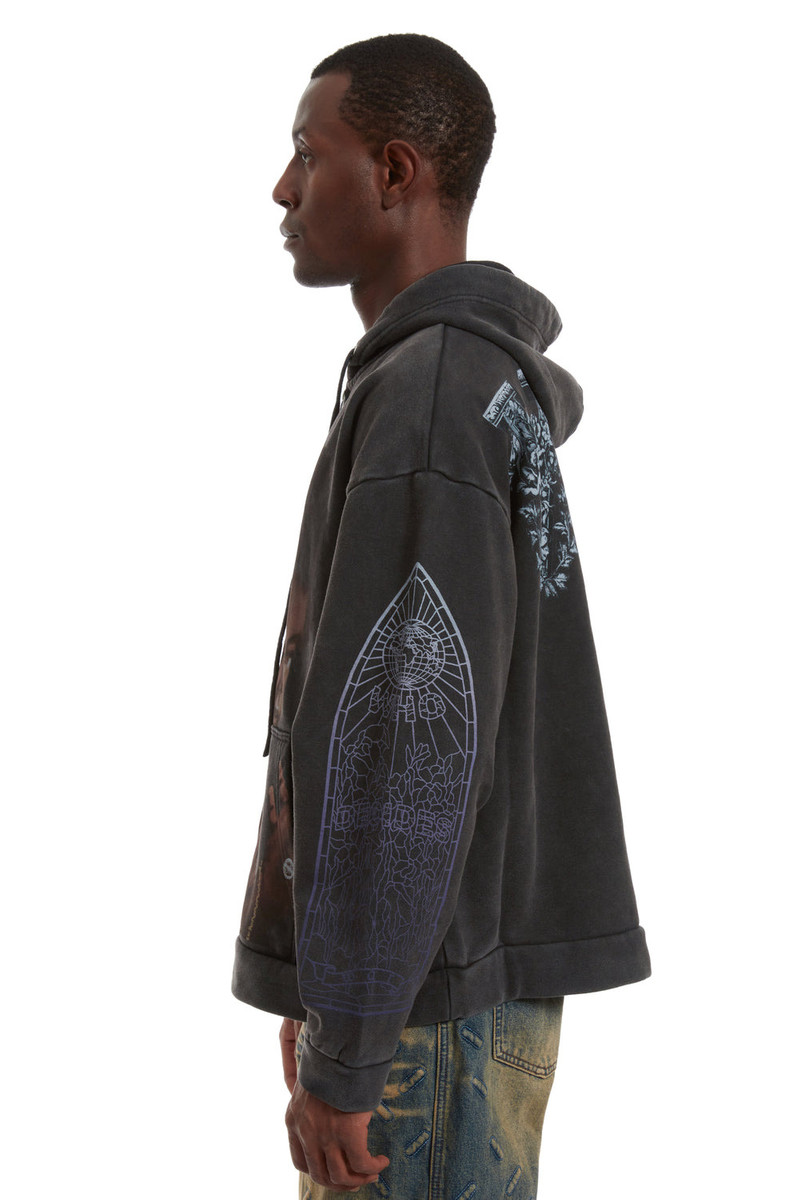 SACRED BEING ZIP UP COAL 5