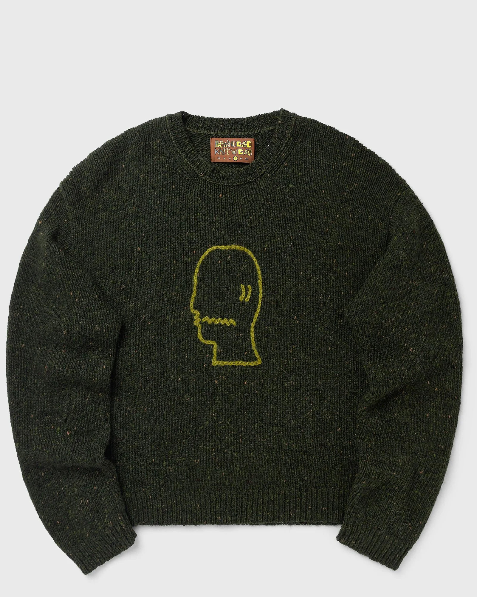 LOGOHEAD ALPACA CREWNECK SWEATER - 1