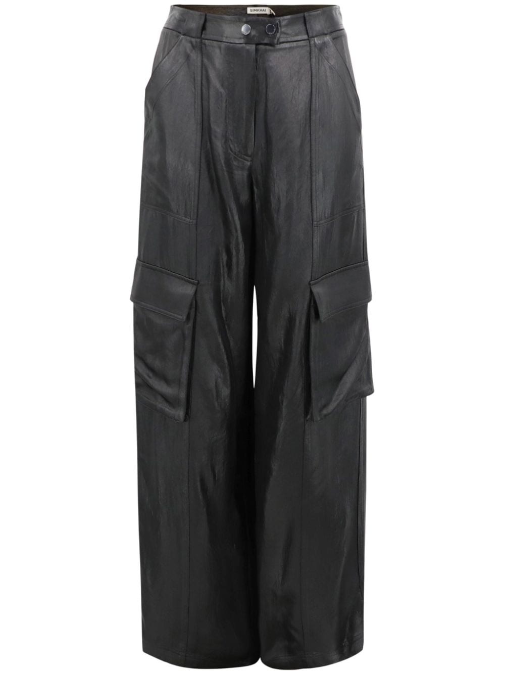 Beatriz wide-leg cargo trousers - 1