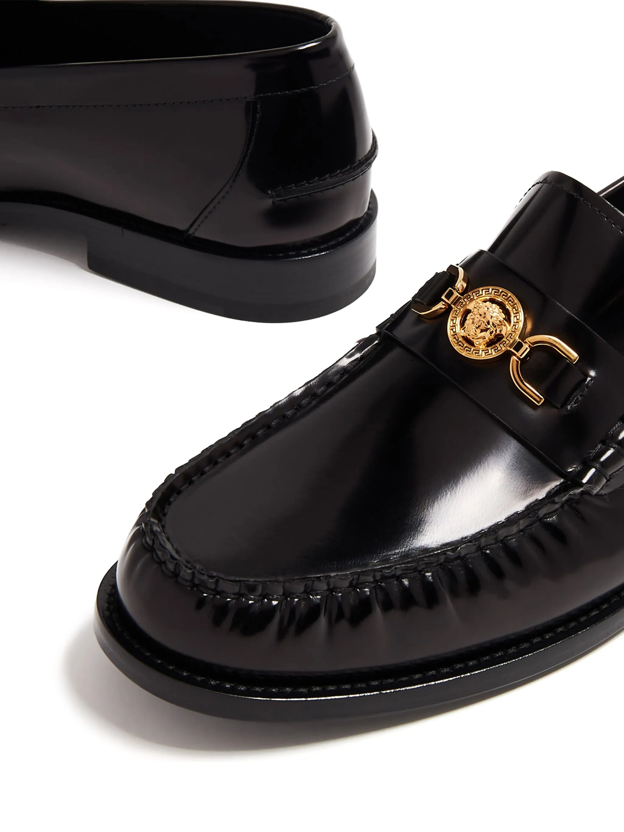 Versace Medusa '95 Leather Loafers - 3