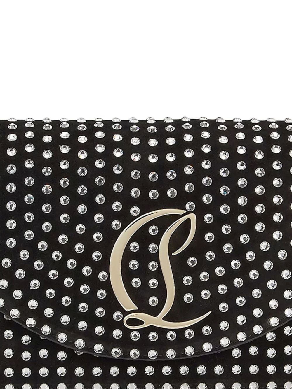 Loubi54 crystal-embellished crossbody bag - 2