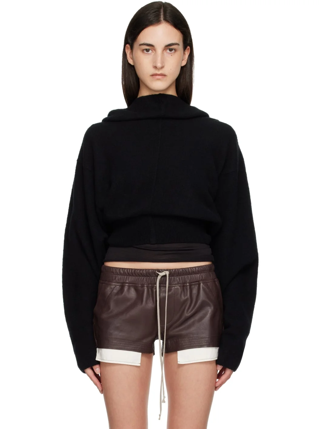 Black Tower Pull Hoodie - 1