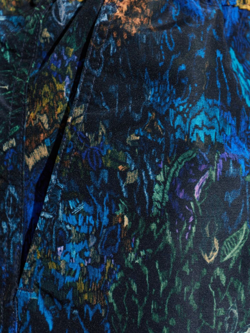 Paul Smith printed drawstring-fastening swim shorts outlook