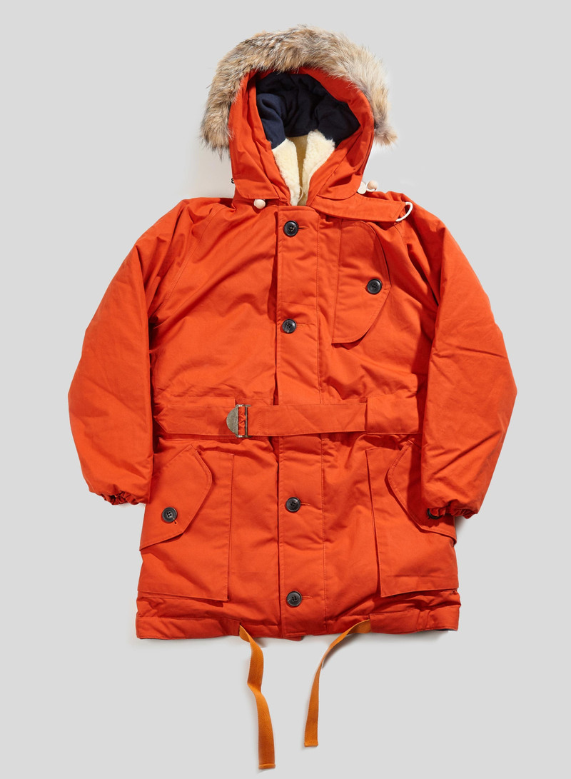 Nigel Cabourn Antarctic Parka Vintage Orange outlook