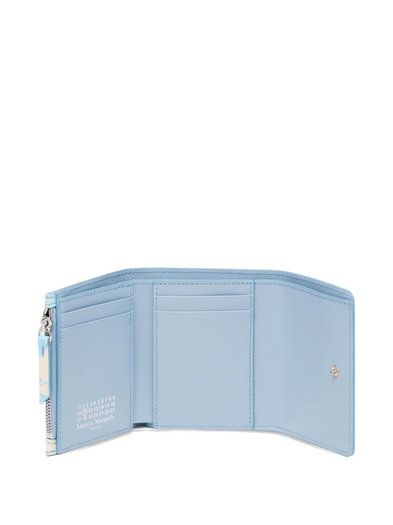 floral zip leather wallet 3