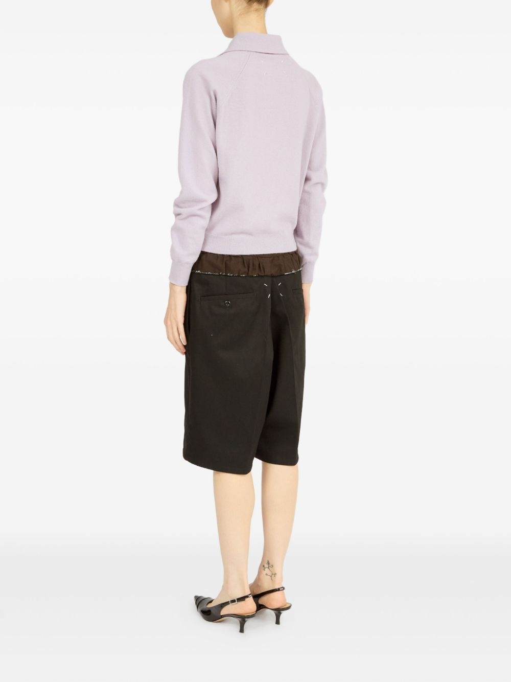wool polo top - 5