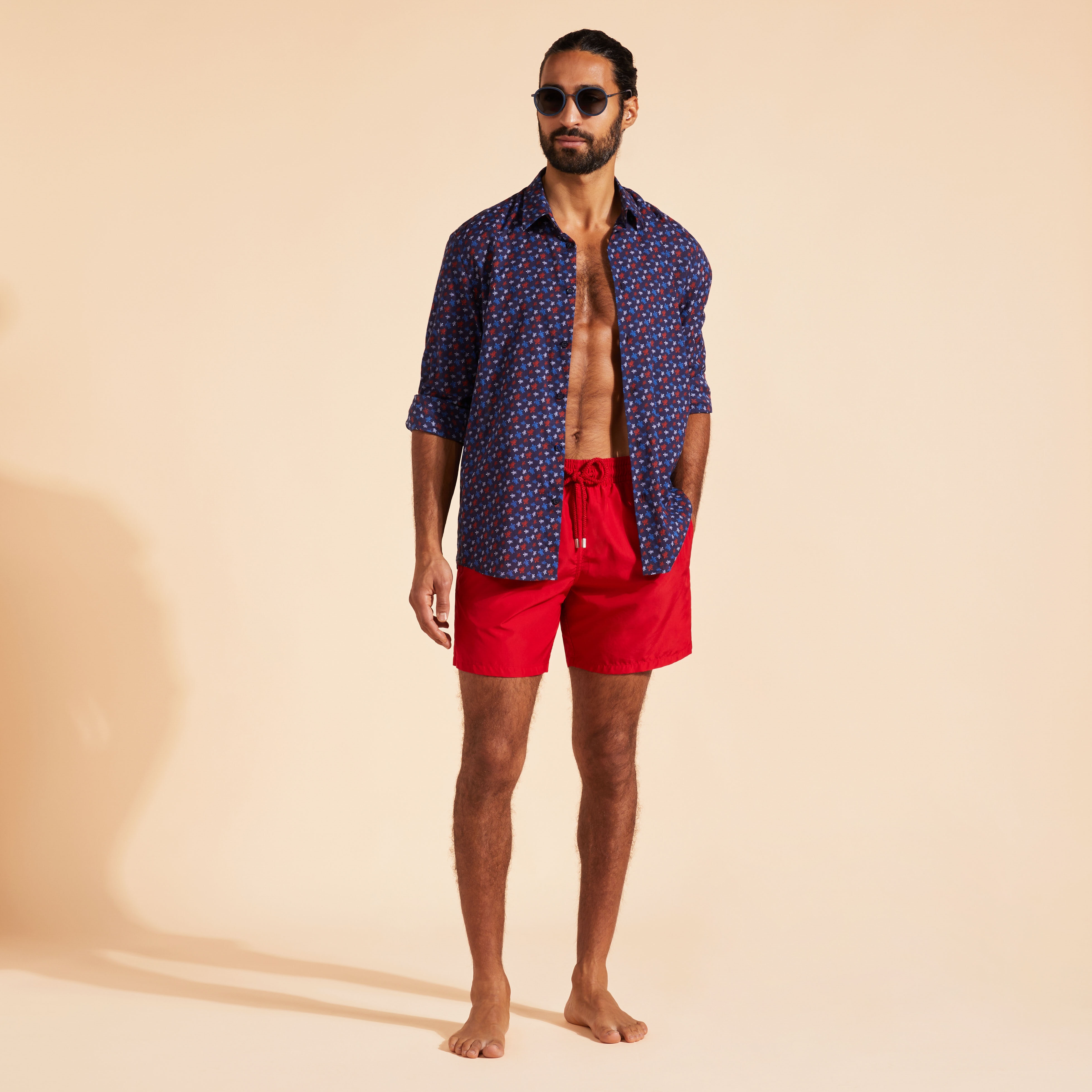 Men Ultra-Light and Packable Swim Trunks Solid - 5