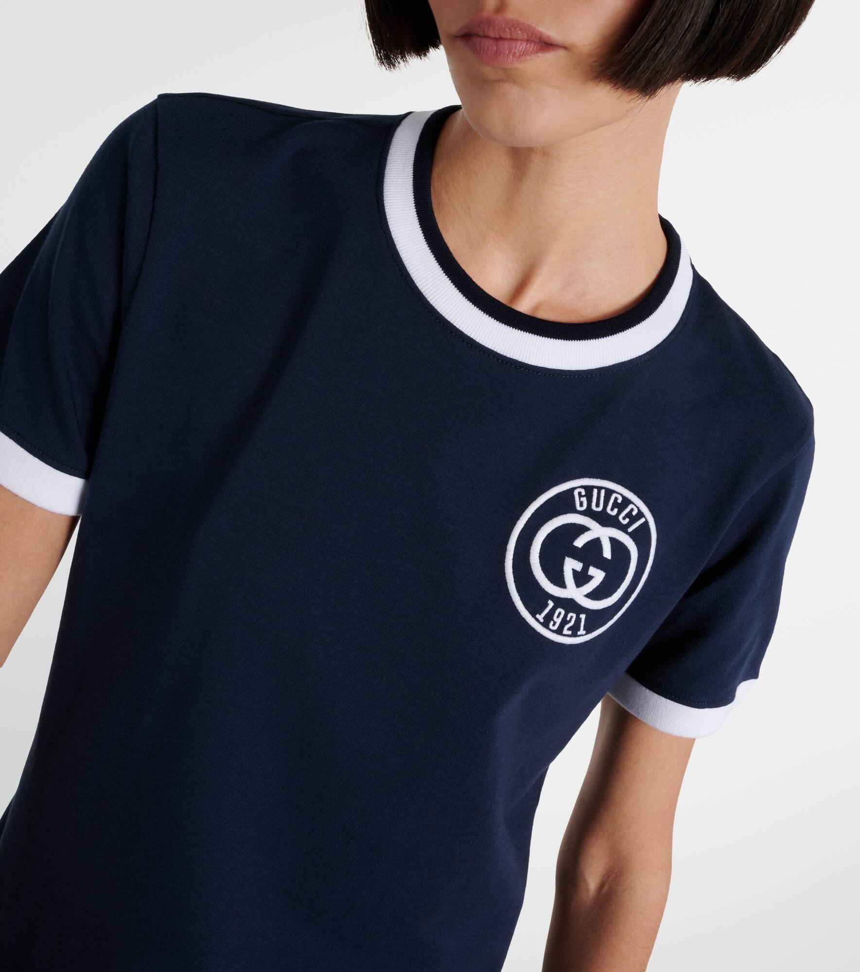 Interlocking G cotton jersey T-shirt - 4