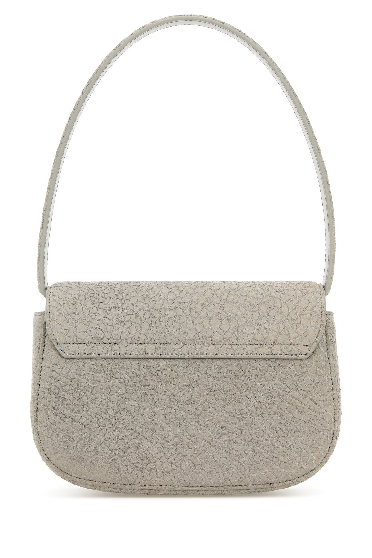 Light grey leather 1DR shoulder bag - 3