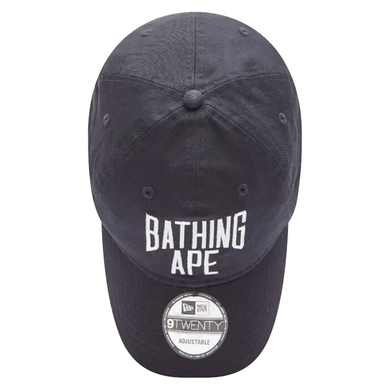 BAPE NYC Logo New Era 9TWENTY Cap 'Navy' - 1