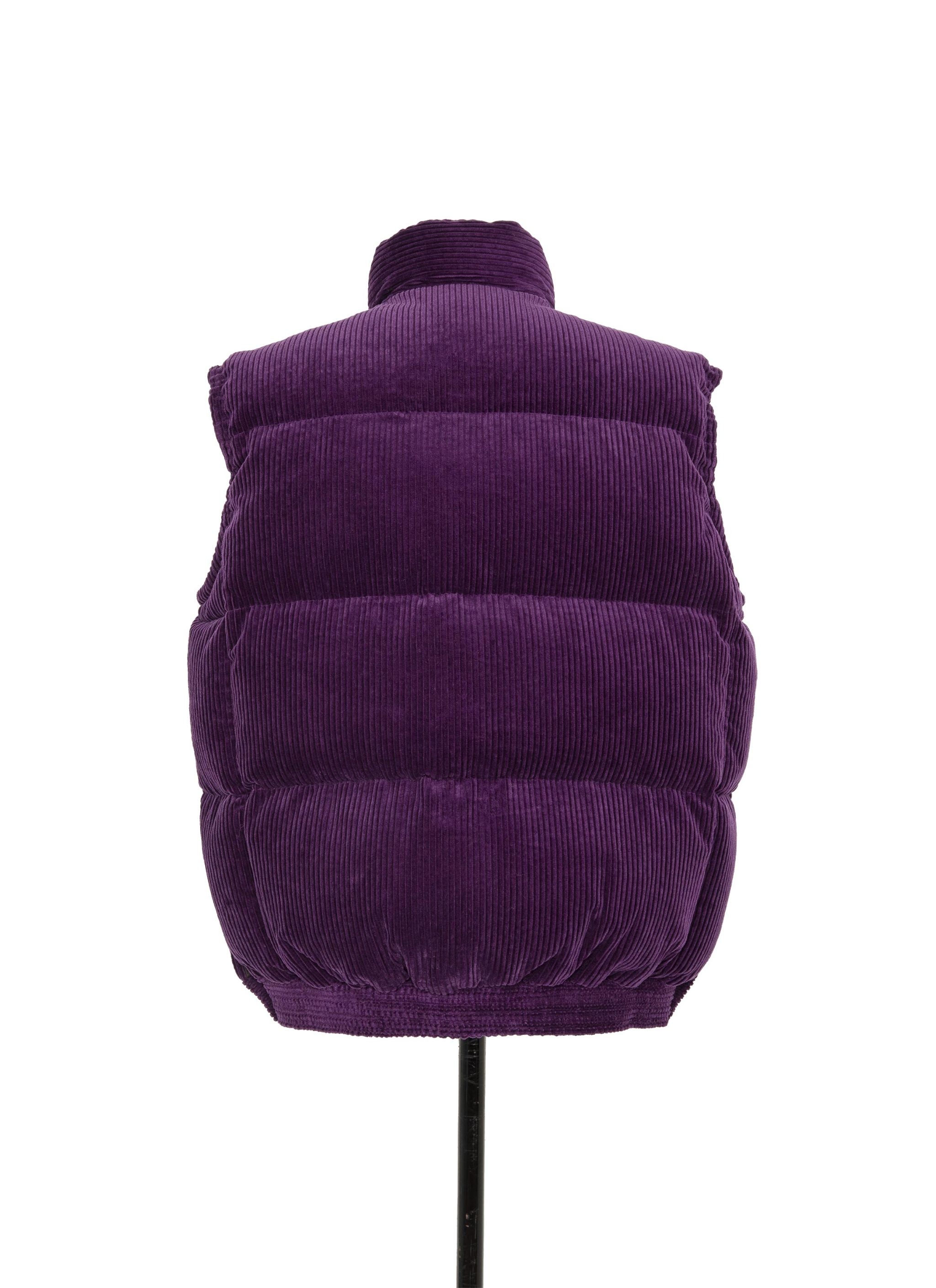 Corduroy Puffer Vest - 5