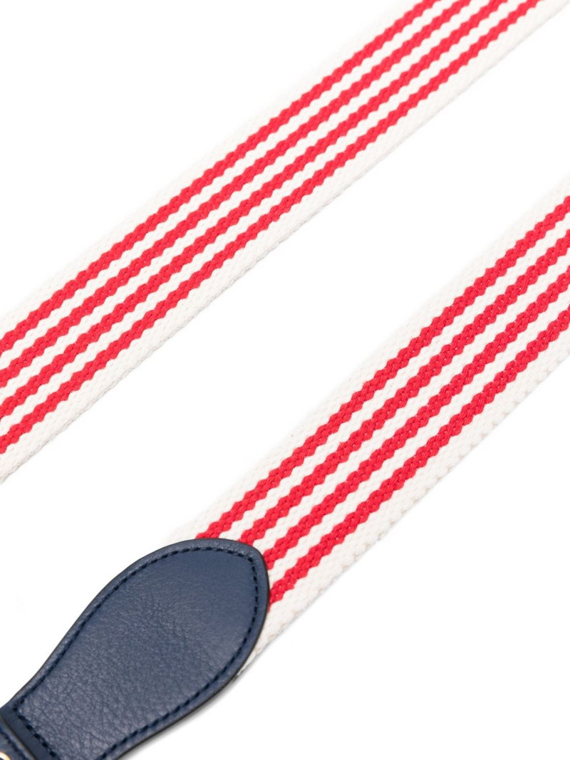 Valentino striped belt outlook