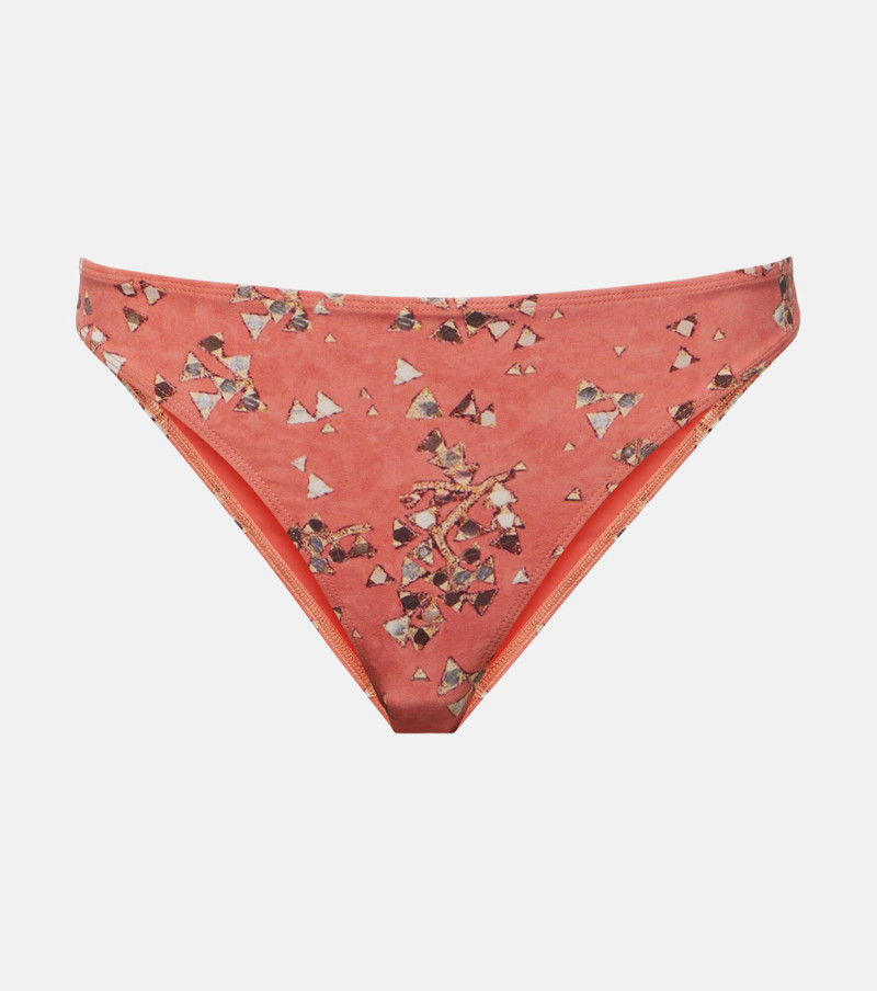 Saly printed bikini bottoms - 1
