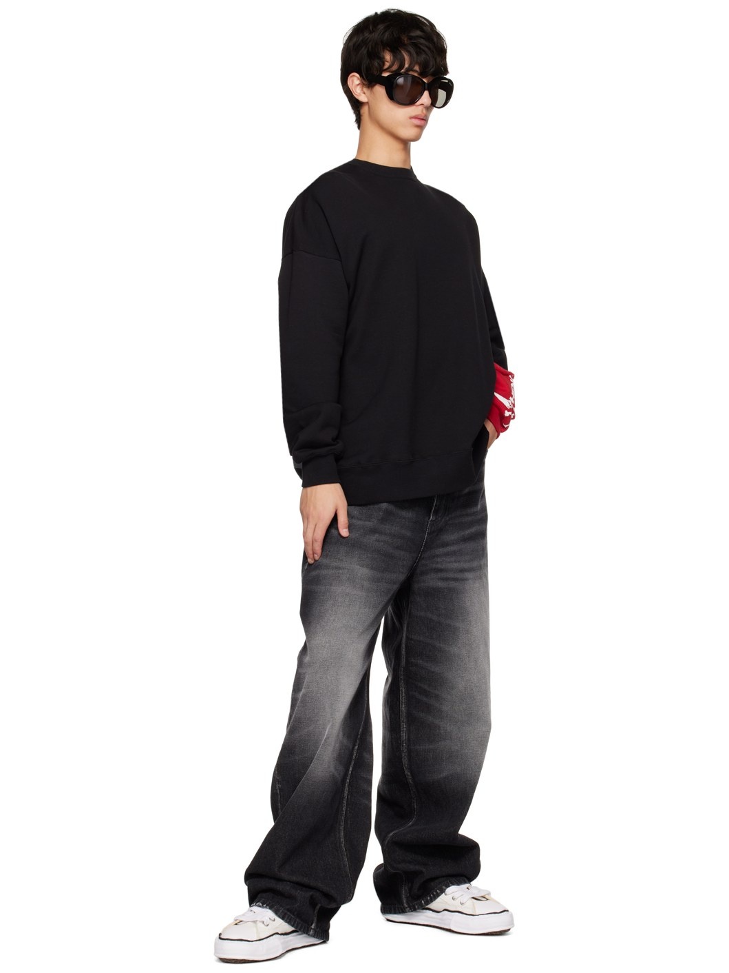 Black Phenomenon Edition 'Eye On Skull' Sweatshirt - 4