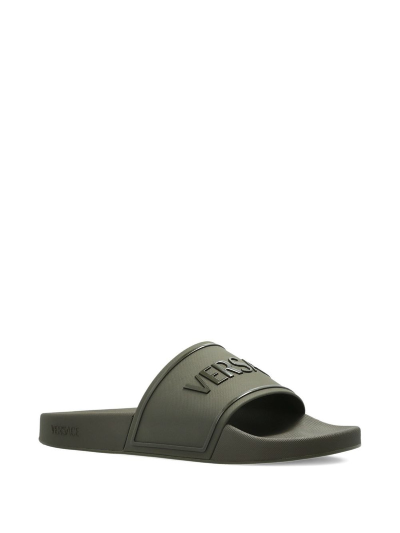 VERSACE logo-lettering slides outlook