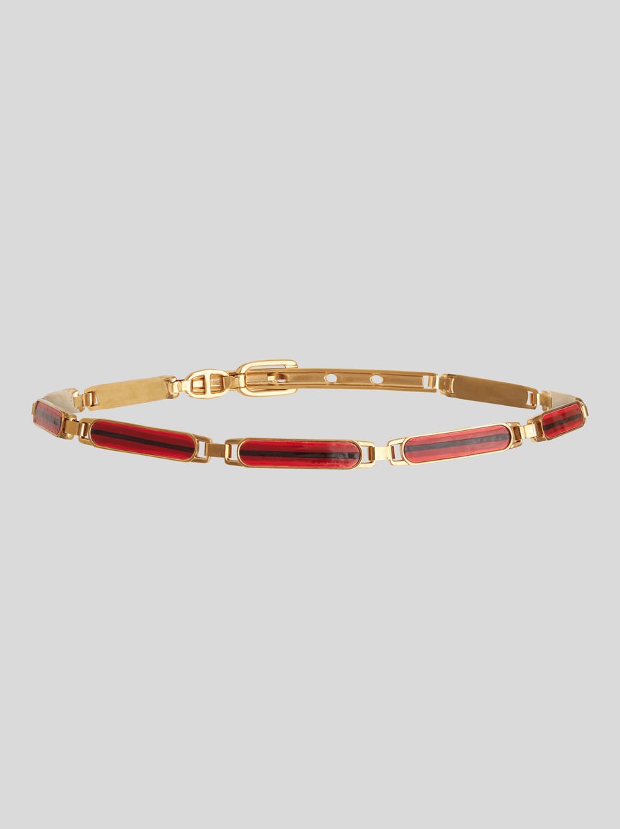 METAL BELT WITH ENAMELLED MESH - 2