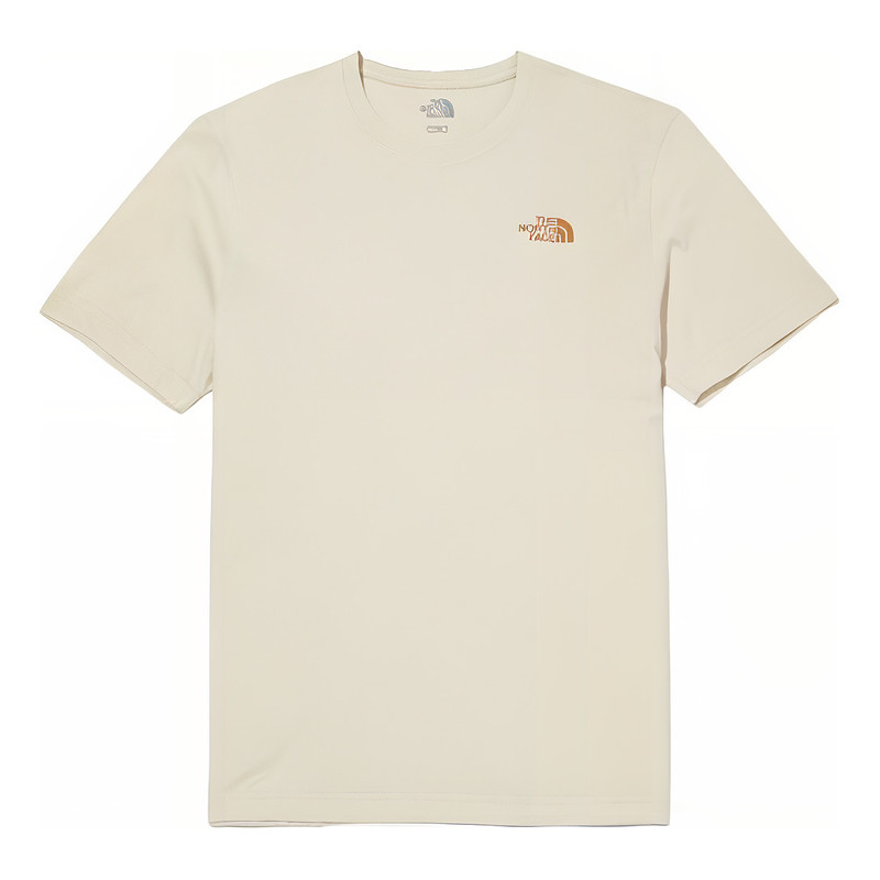 The North Face THE NORTH FACE Basic Cotton T-shirt 'Beige' NT7UN00C outlook