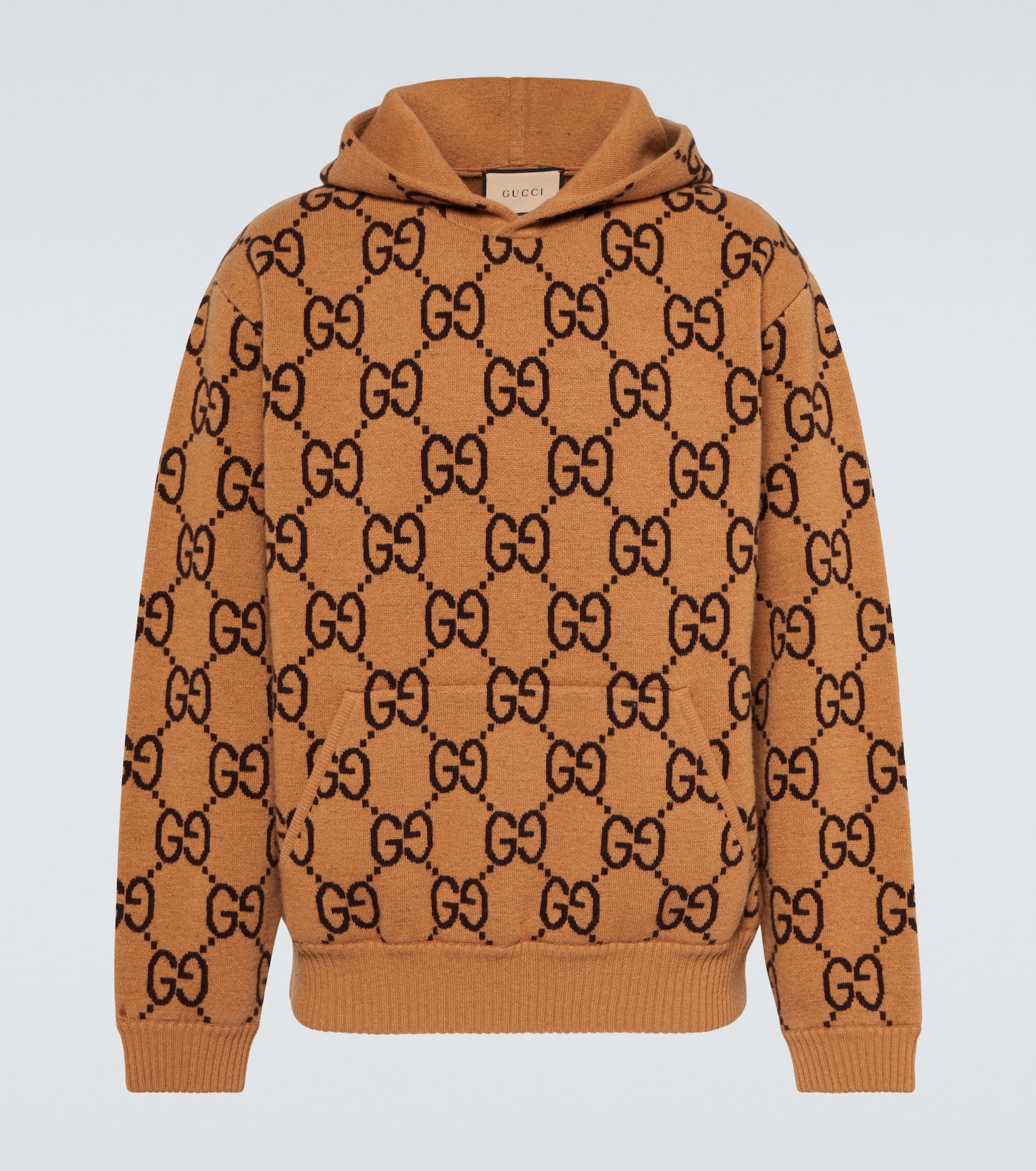 GUCCI GG wool-blend hoodie - 770582XKDSL | REVERSIBLE