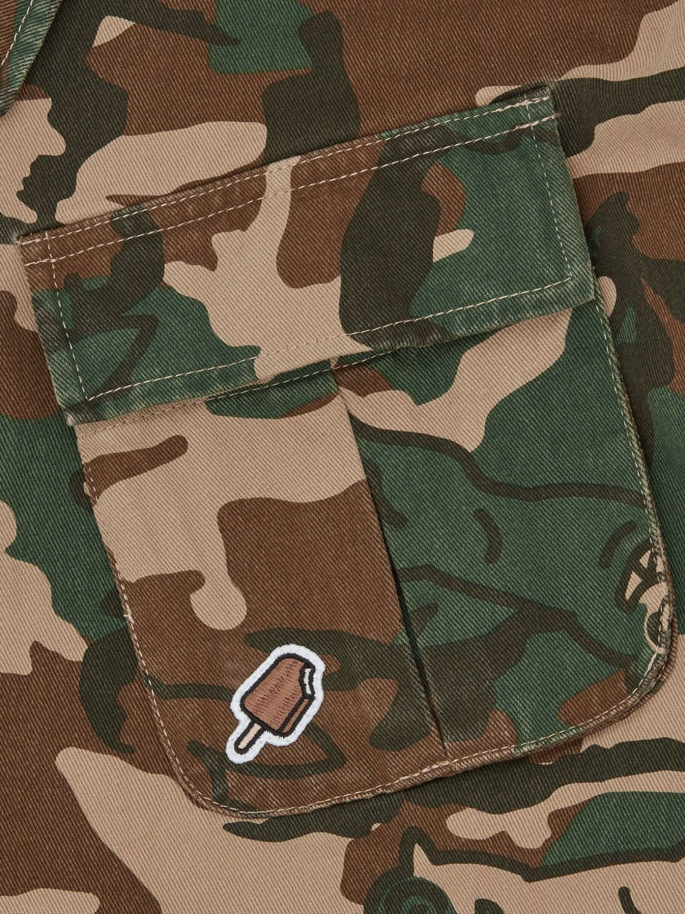 camouflage-pattern jacket - 3