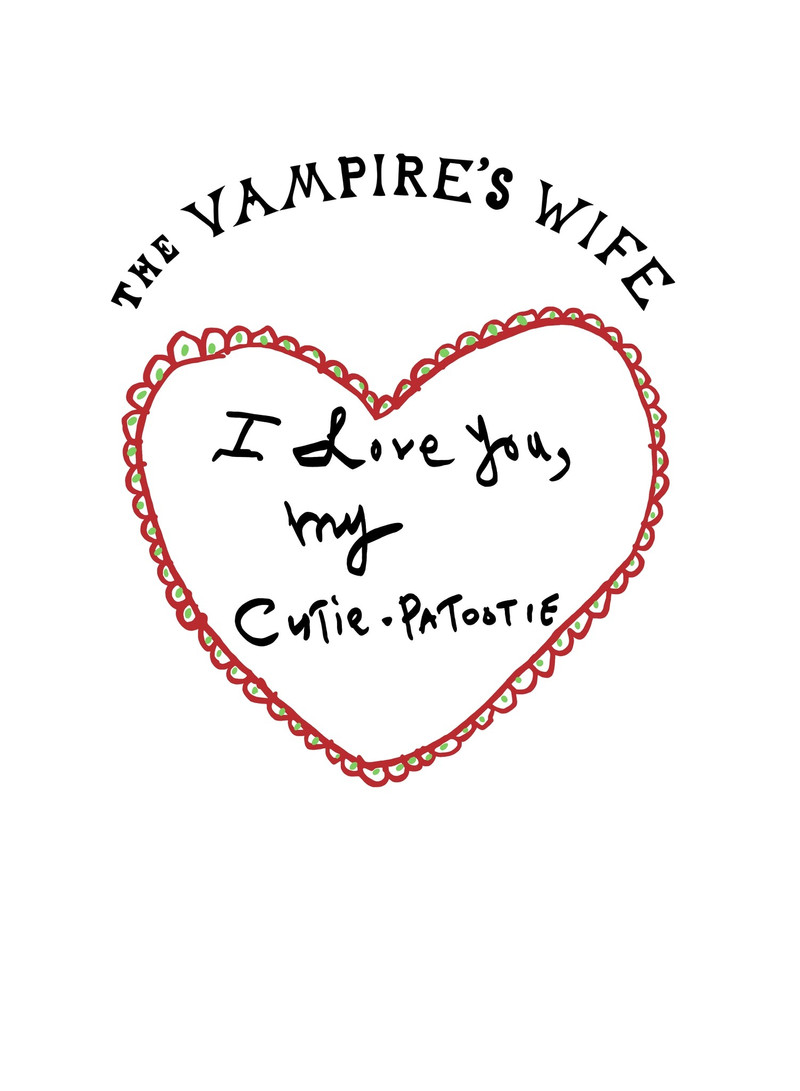 THE VAMPIRE’S WIFE THE VAMPIRE VALENTINE T SHIRT outlook