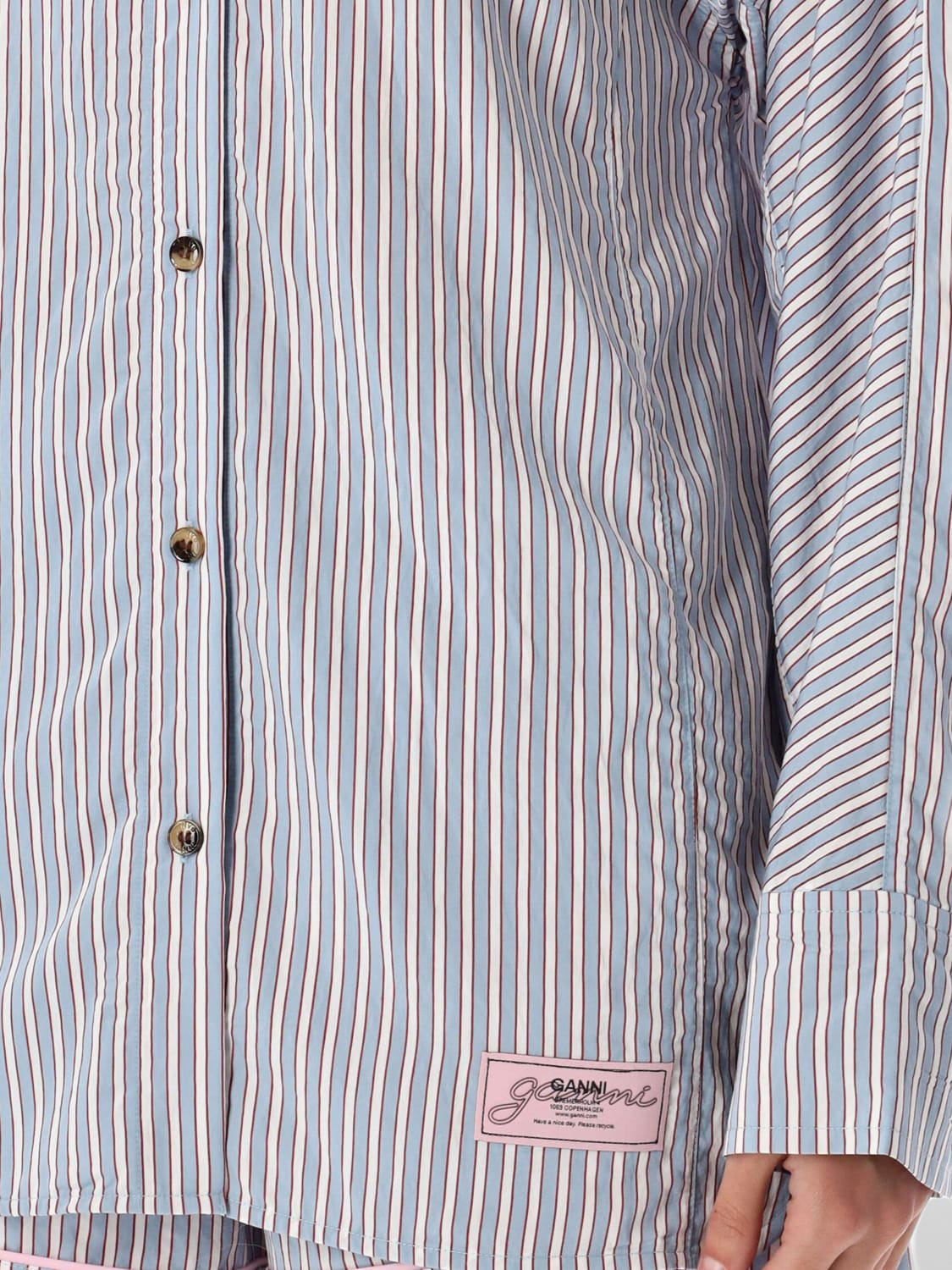 Shirt woman Ganni - 3