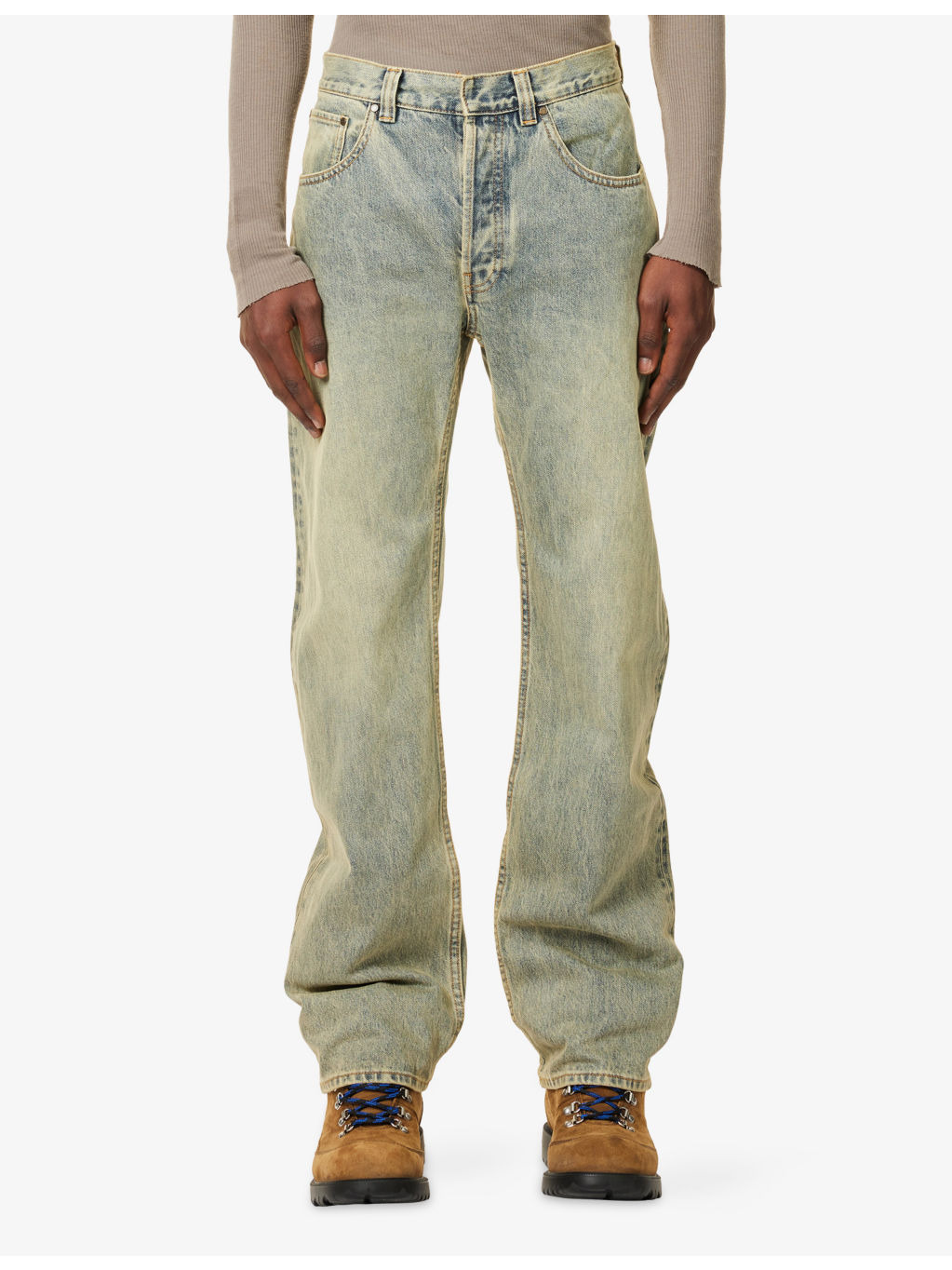 Slem Straight-Leg Denim Jeans - 3