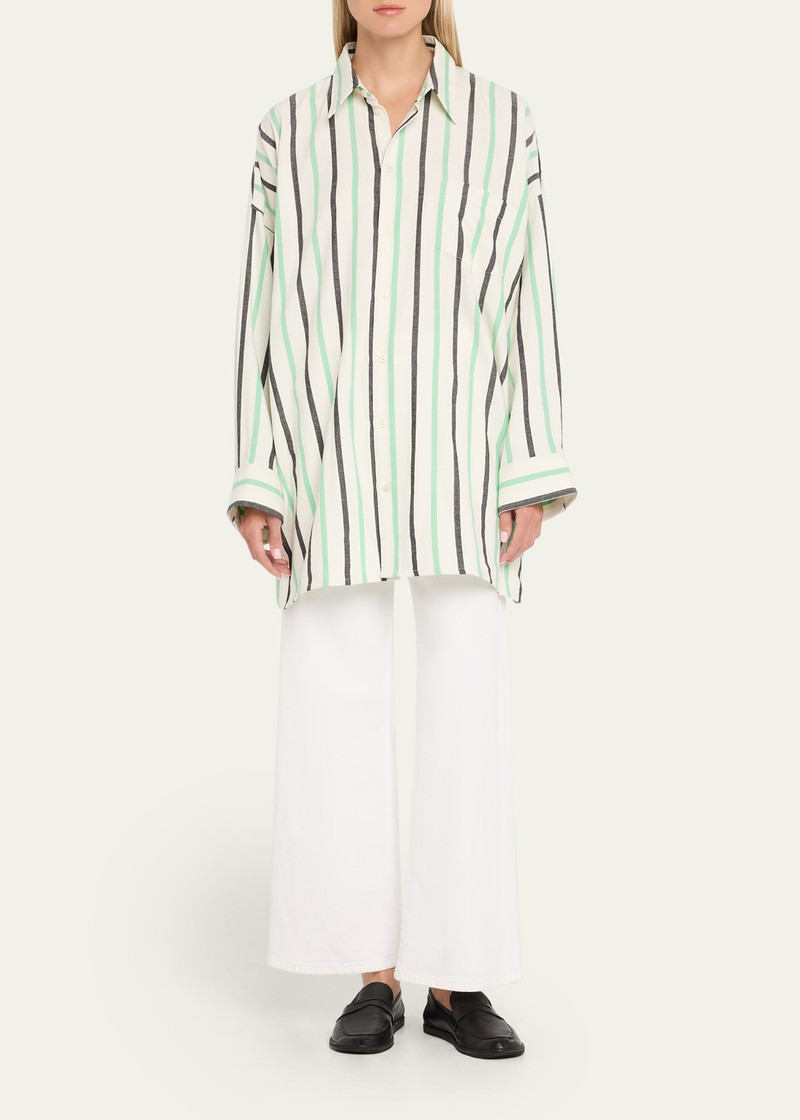 MARRAKSHI LIFE The Oversized Shirt with Collar outlook