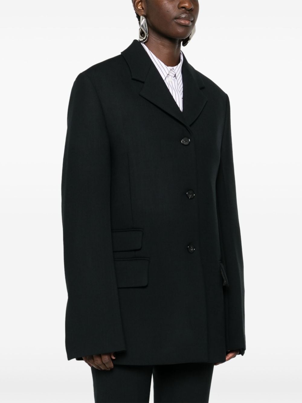 single-breasted blazer - 3