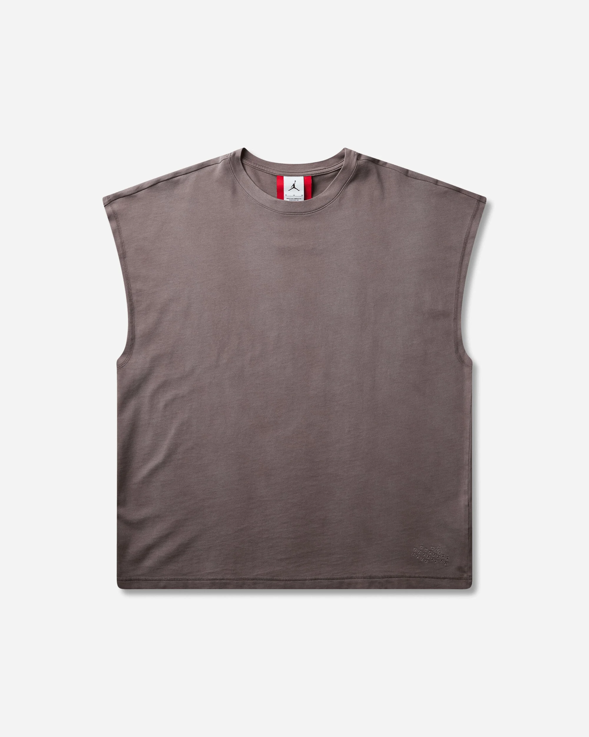 Men's In1House Essential Cut Off T-Shirt Cave Stone - 1