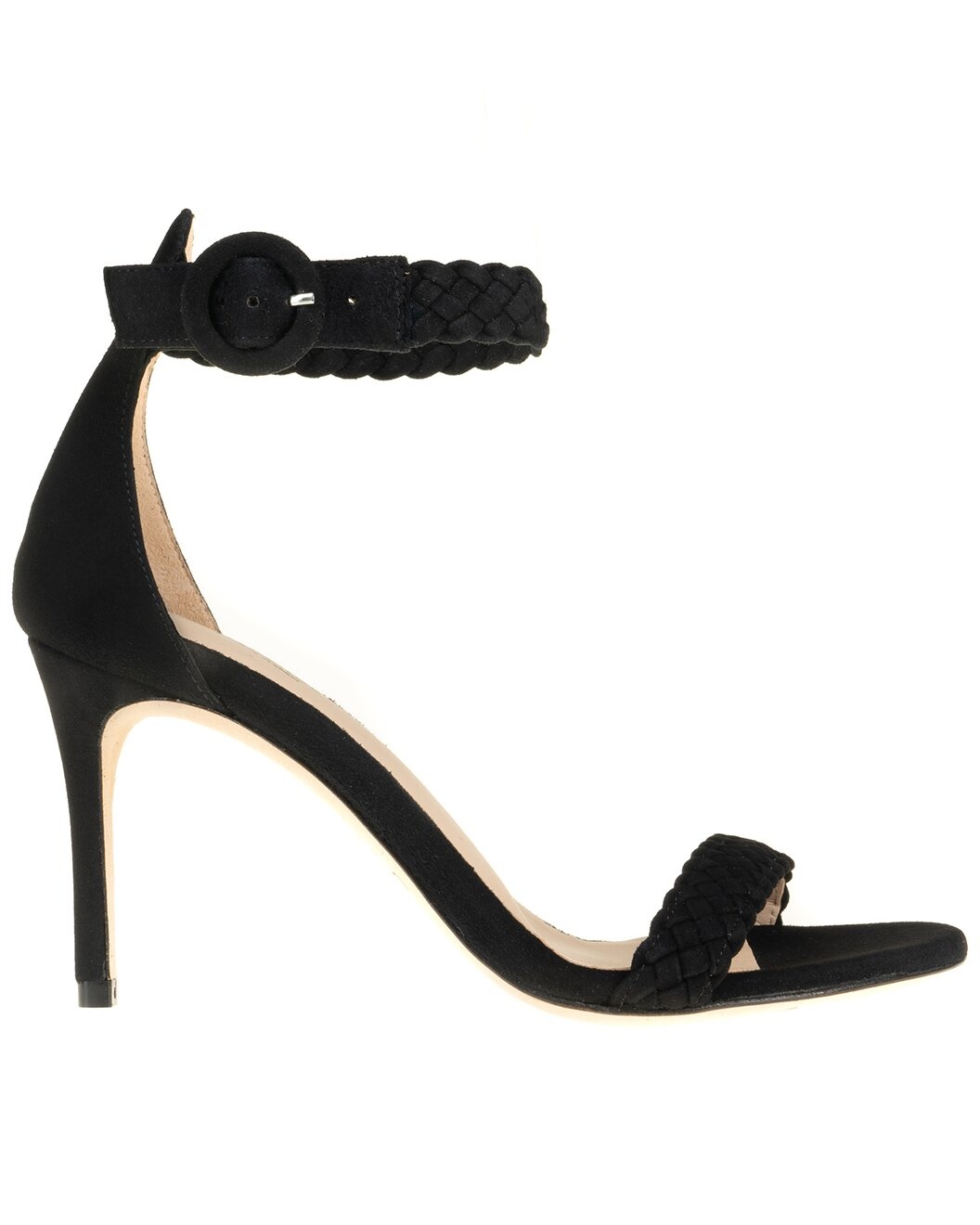 L’AGENCE Larissa Suede Sandal - 1