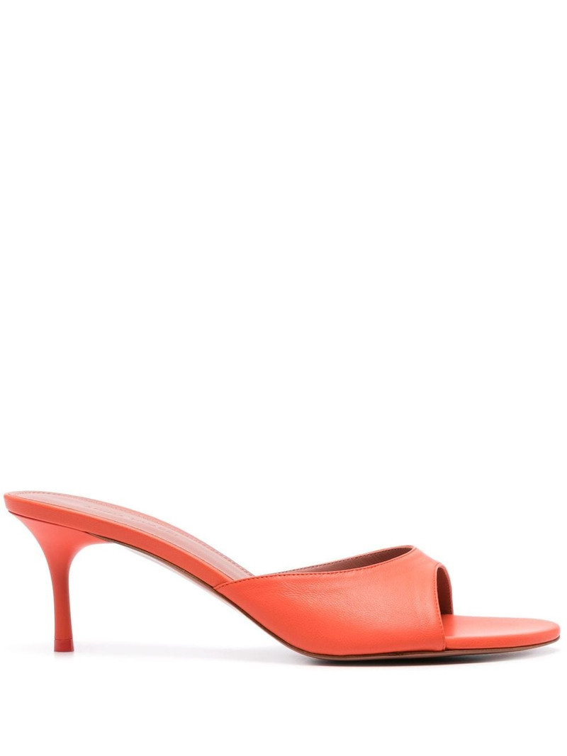 Jeanne 60mm leather mules - 1