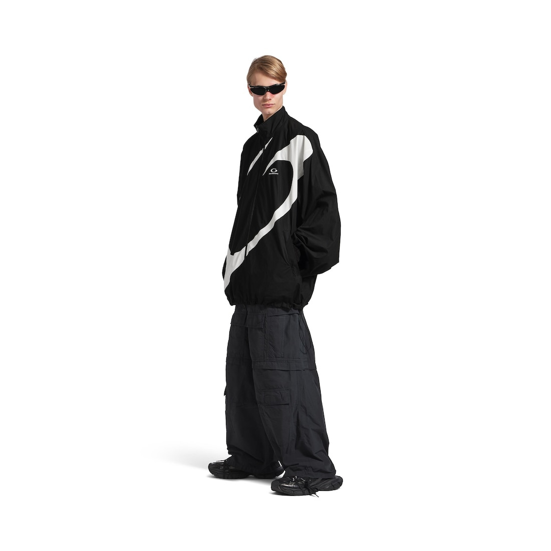 Men's Loop Sports Icon Tracksuit Jacket in Black - 2