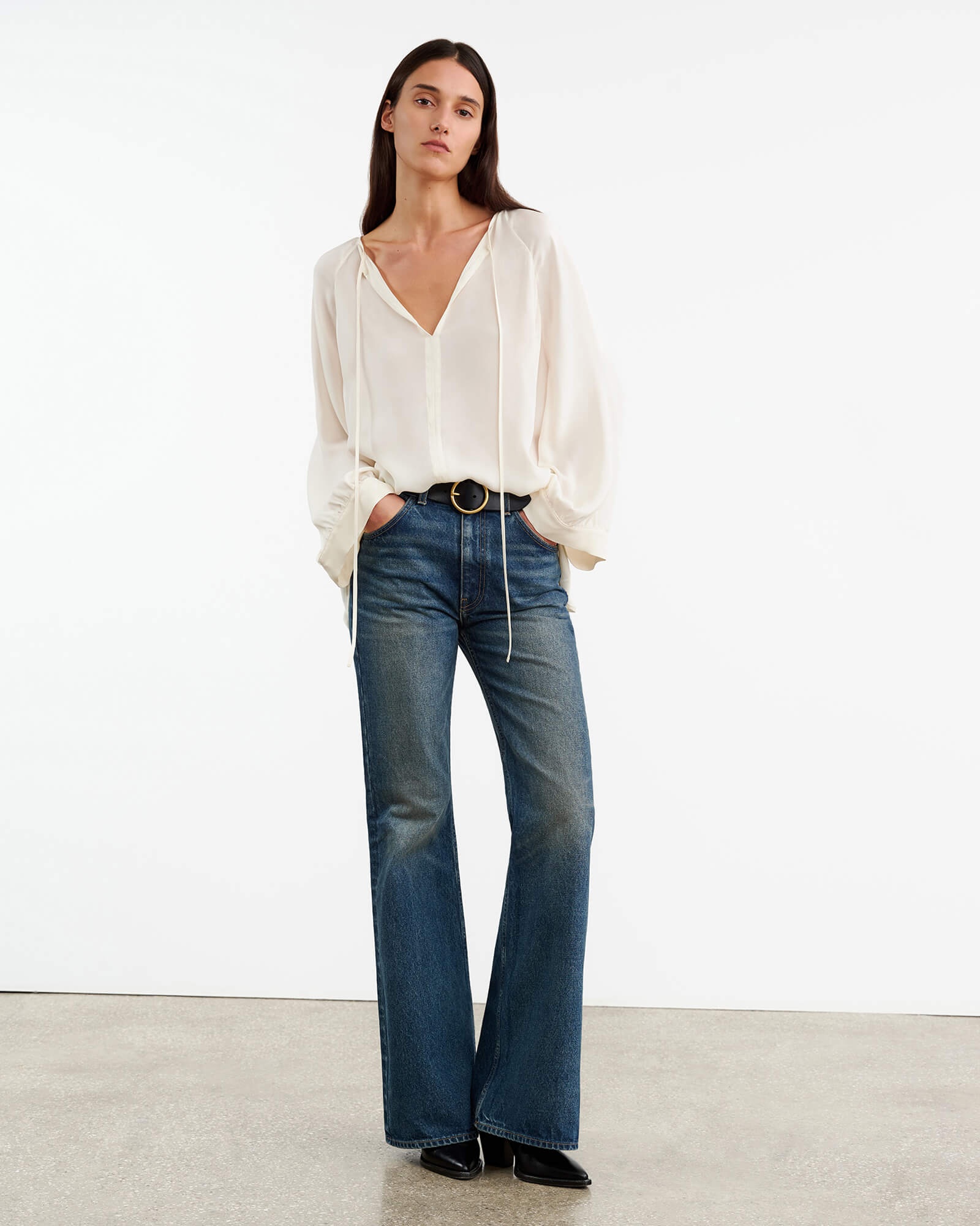 ACADIA SILK BLOUSE - 5