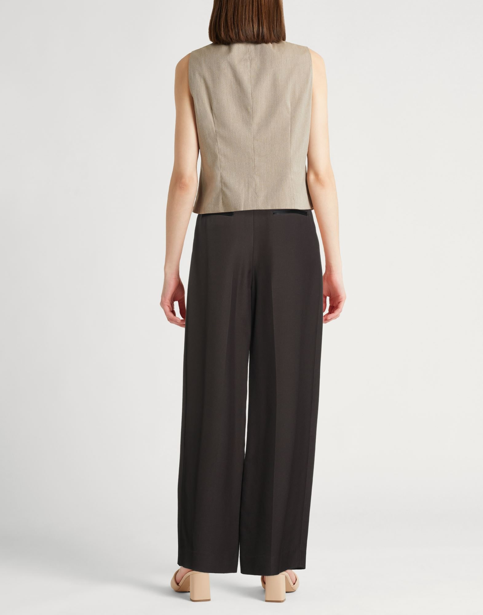 White Women's Casual Pants - 3