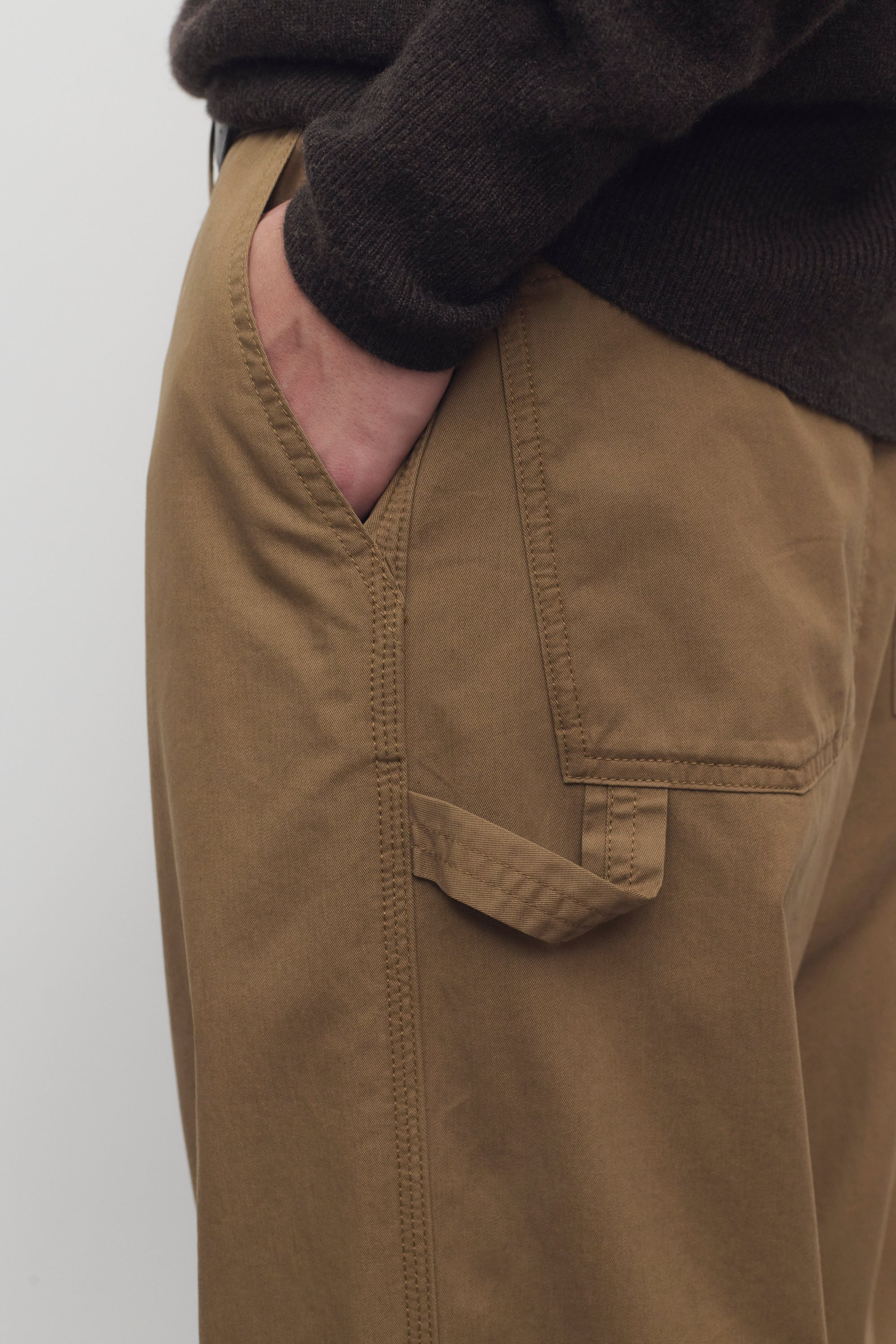Sharka Pant in Cotton and Cashmere - 6