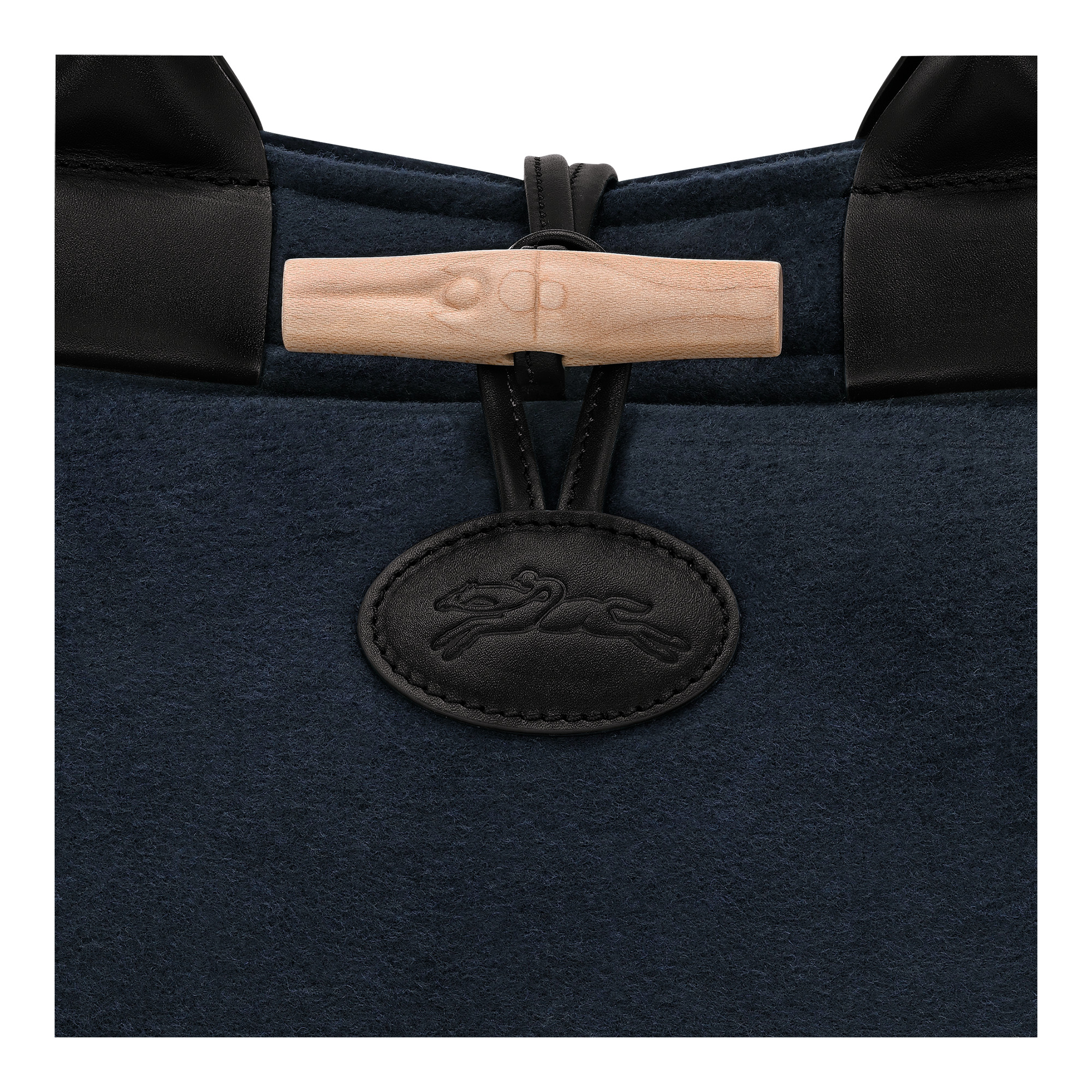 Le Roseau L Tote bag Navy - Canvas - 5