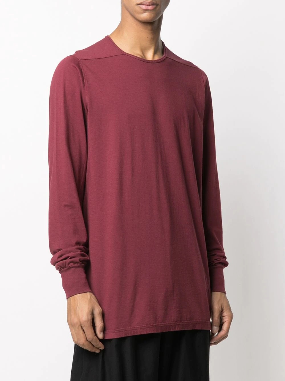 long-sleeved cotton sweatshirt - 3