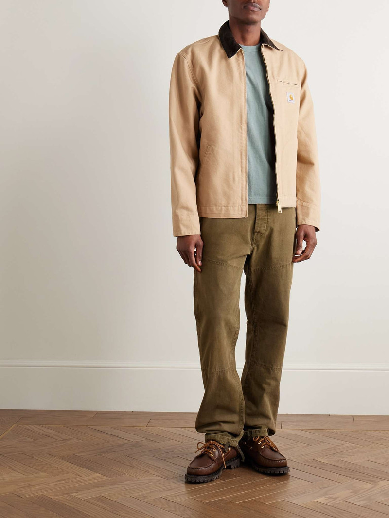 visvim Jumbo Garment-Dyed Cotton-Blend Jersey T-Shirt outlook
