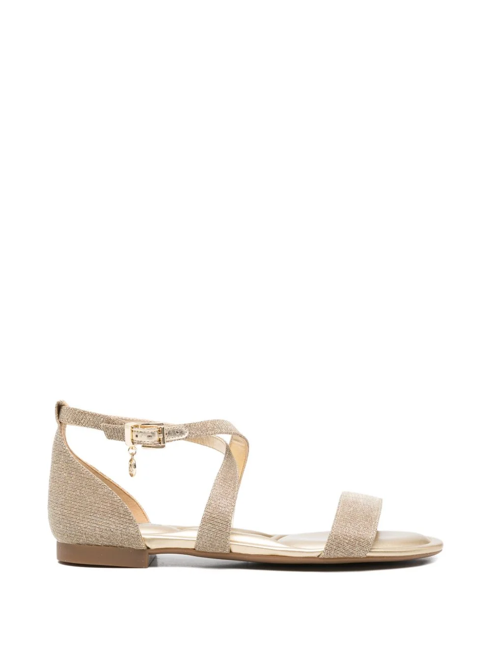 cross-strap flat sandals - 1