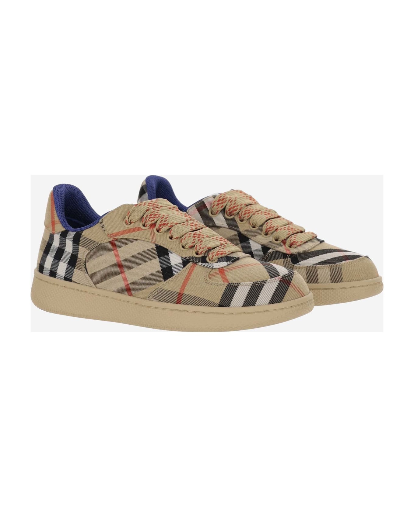 Terrace Sneakers With Check Pattern - 3