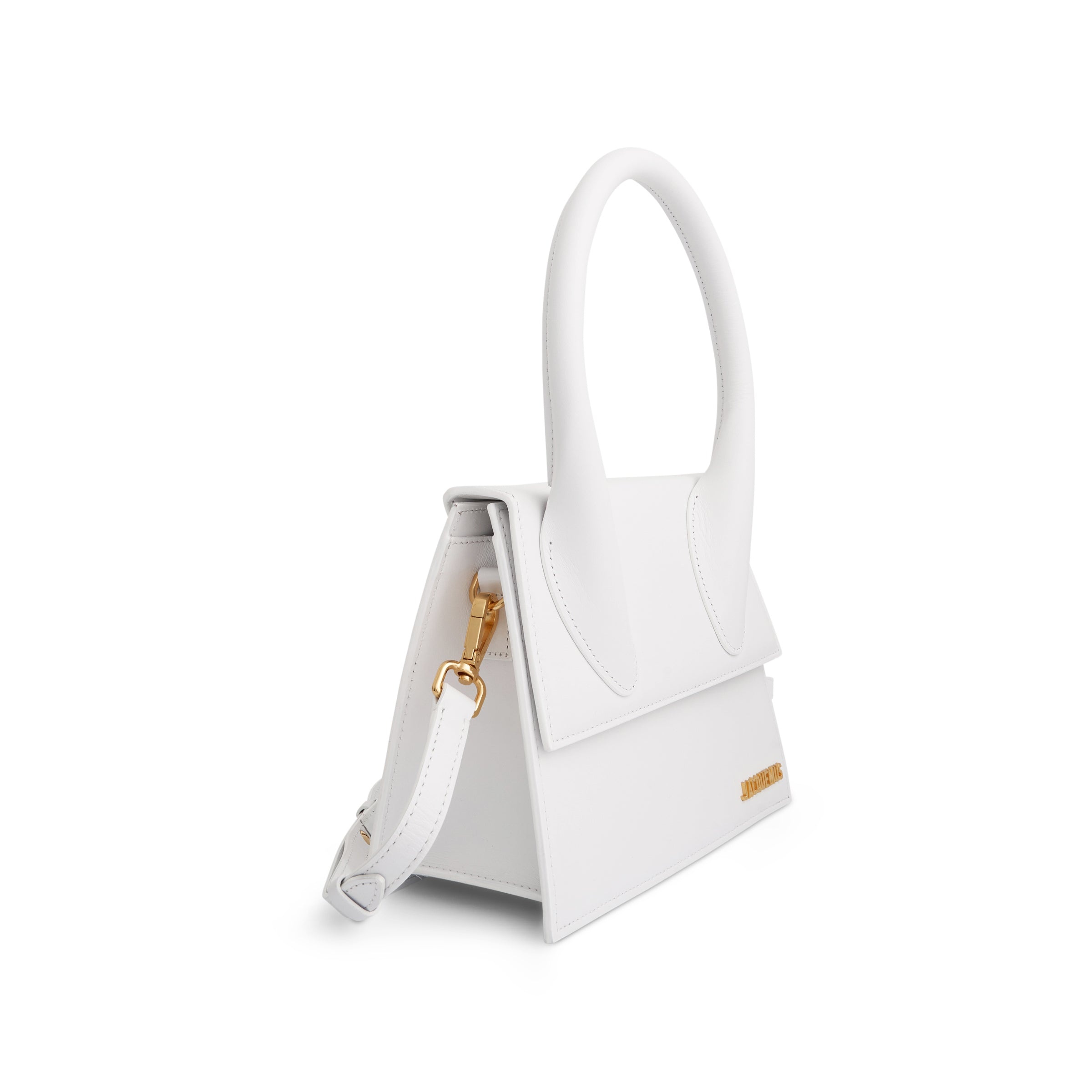 Le Grand Chiquito Leather Bag in White - 2