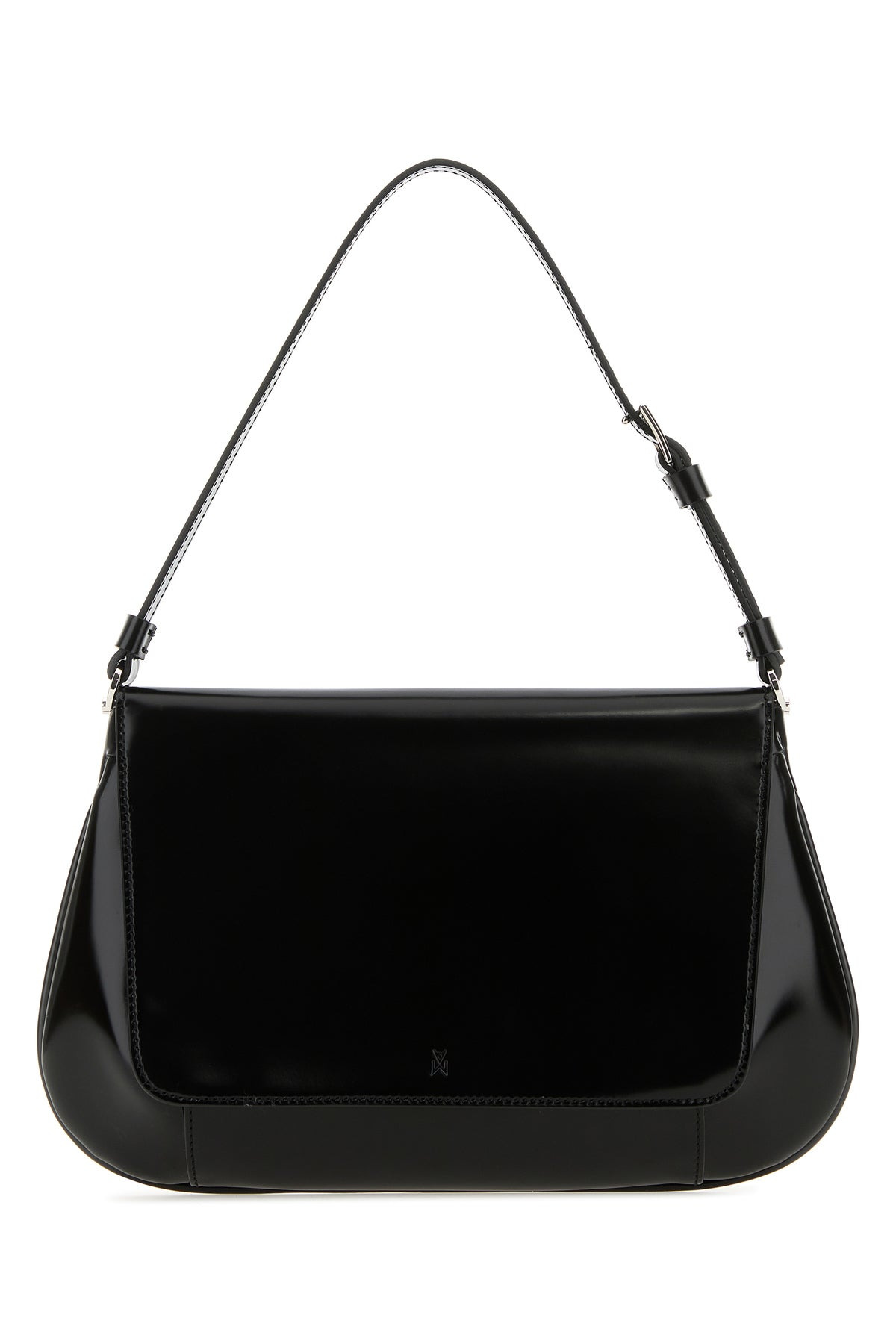 Black leather Ami shoulder bag - 3