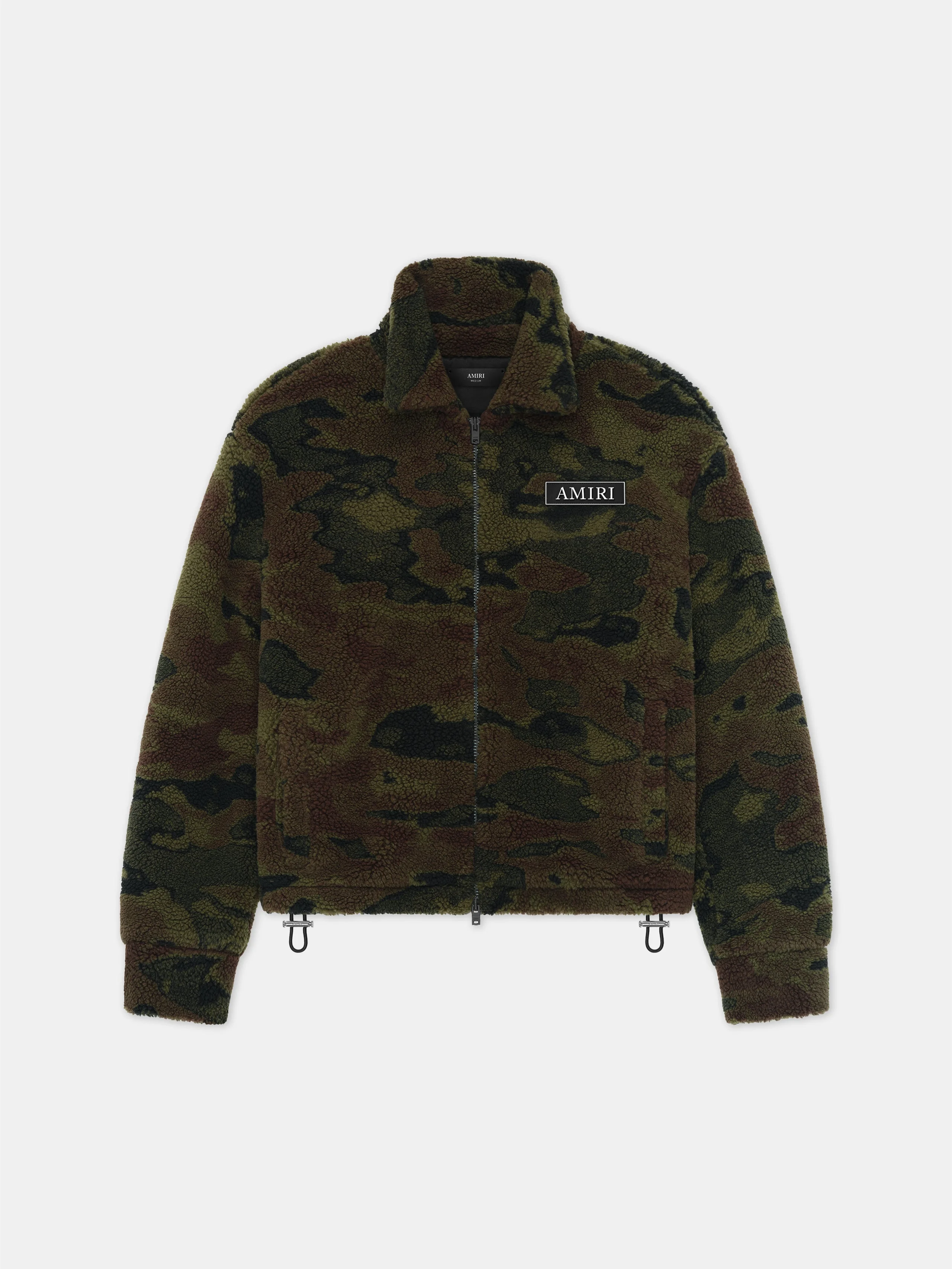 CAMO FLEECE BLOUSON - 1