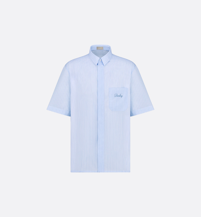 Short-Sleeved Shirt with Diorling Embroidery 1