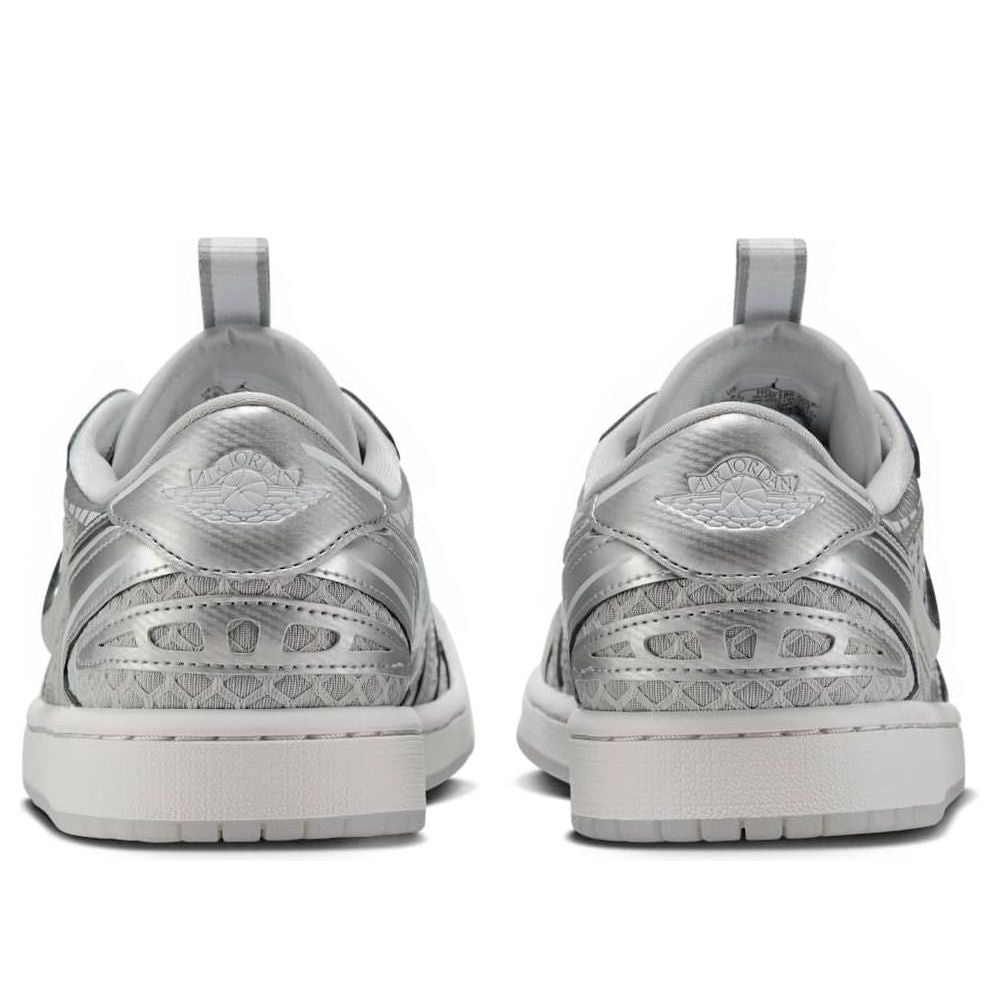 (WMNS) Air Jordan 1 Low Method of Make V3 'Neutral Grey Silver' HQ2186-002 - 5