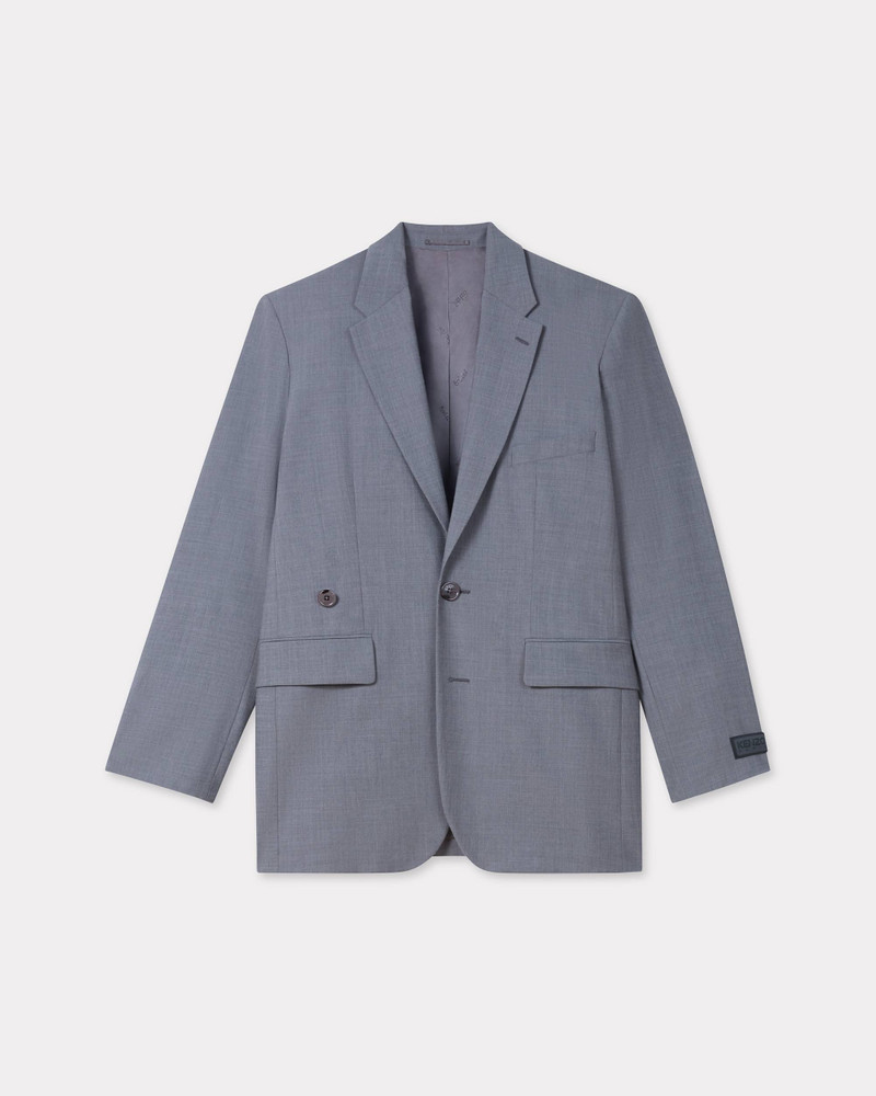 Oversized wool kimono blazer 1