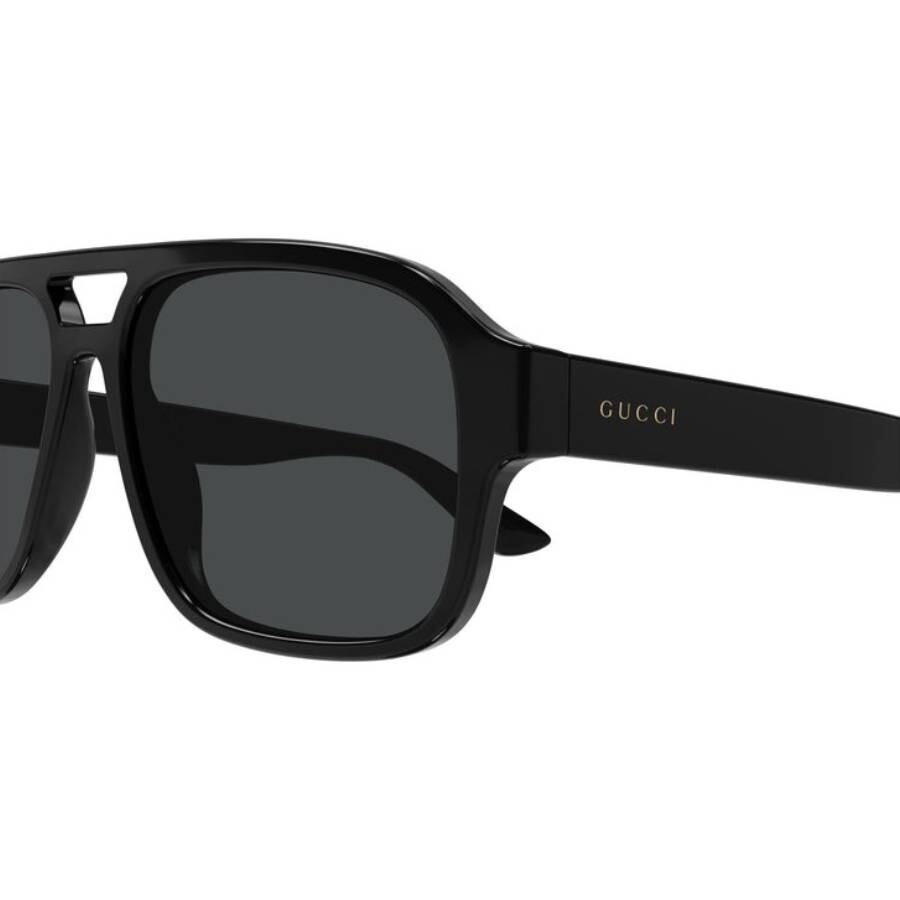 Gucci Smoke Navigator Men's Sunglasses GG1342S 001 59 - 3